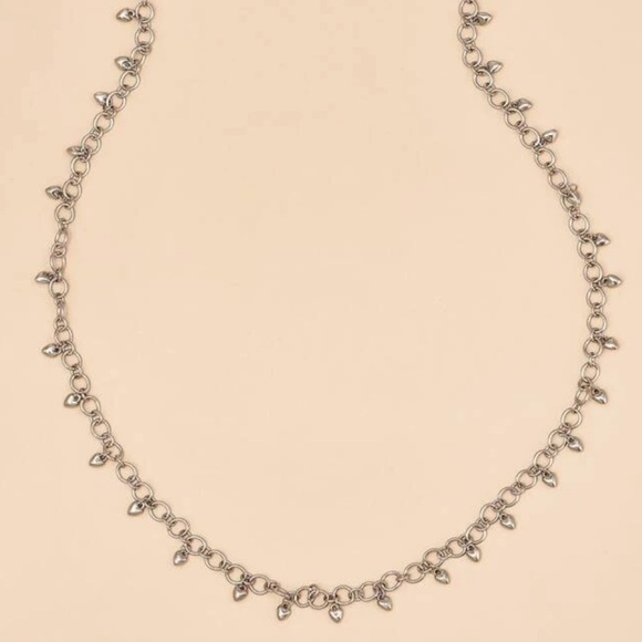 Silver Heart Chain Waist Body Jewelry Accessory - Picture 2 of 4